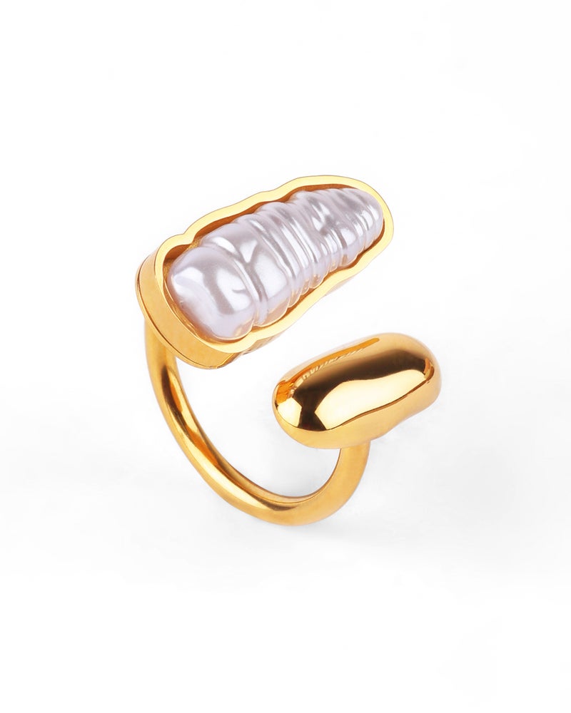 TAAHIRA Sydney Baroque Pearl Ring - Image 1